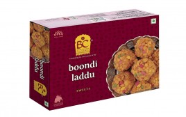 Bhikharam Chandmal Boondi Laddu   Box  375 grams